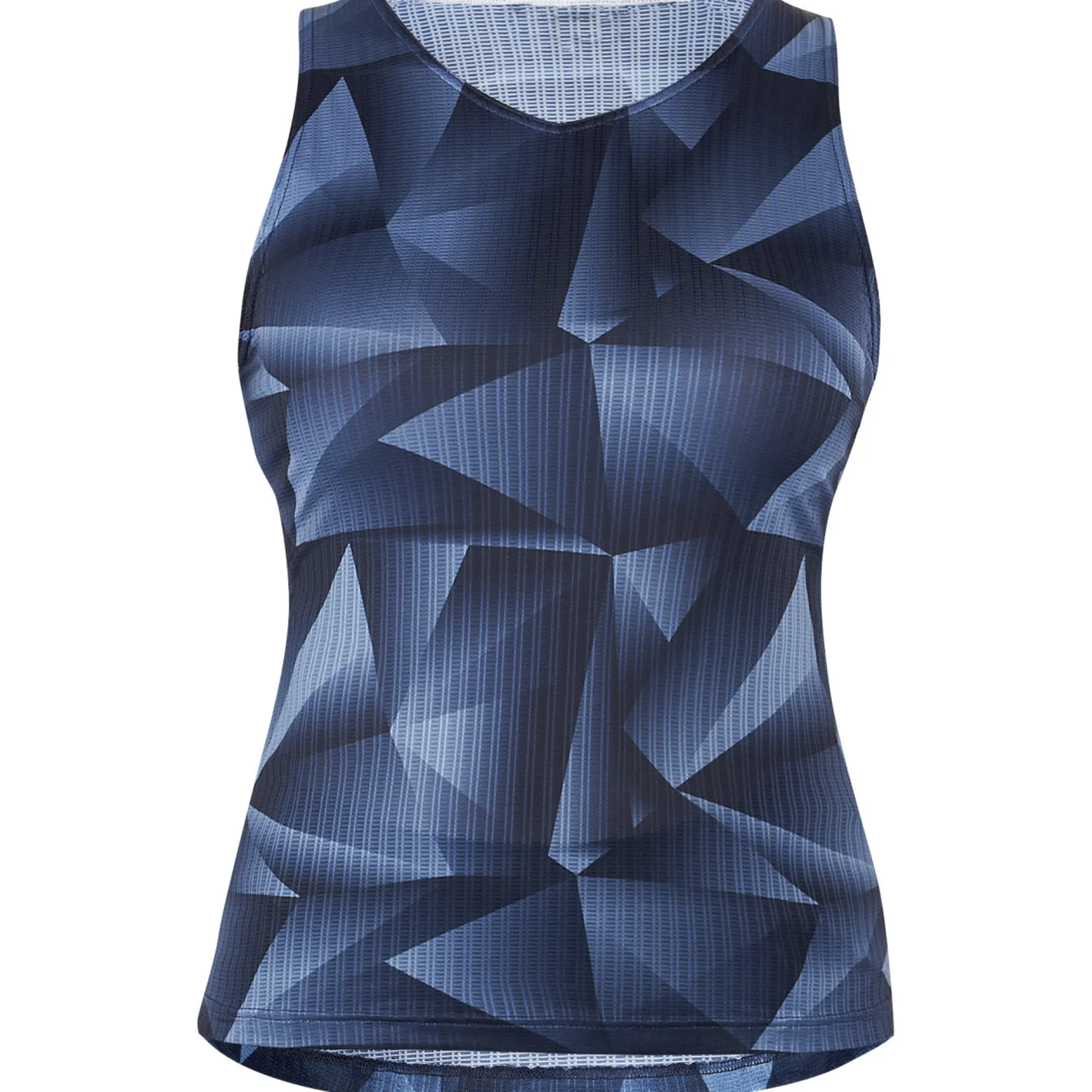 Maglia intima donna senza maniche Mavic Hot Ride + SL Graphic - Blu