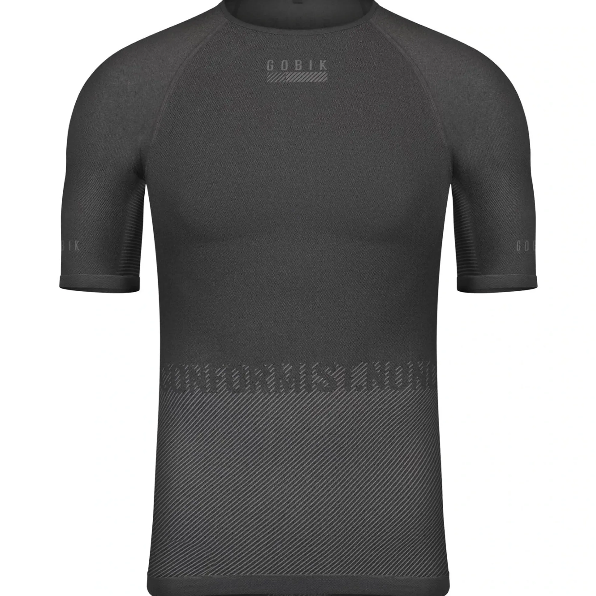 Maglia intima Gobik Limber Skin Basalt - Nero