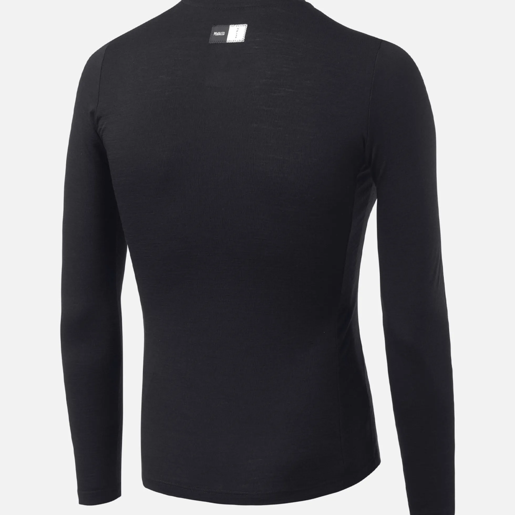 Maglia intima manica lunga Pedaled Essential Merino - Nero