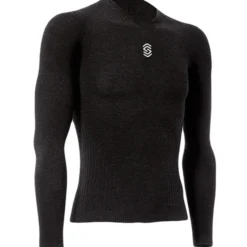 Maglia intima manica lunga Silverskin Stay Warm V neck - Grigio scuro