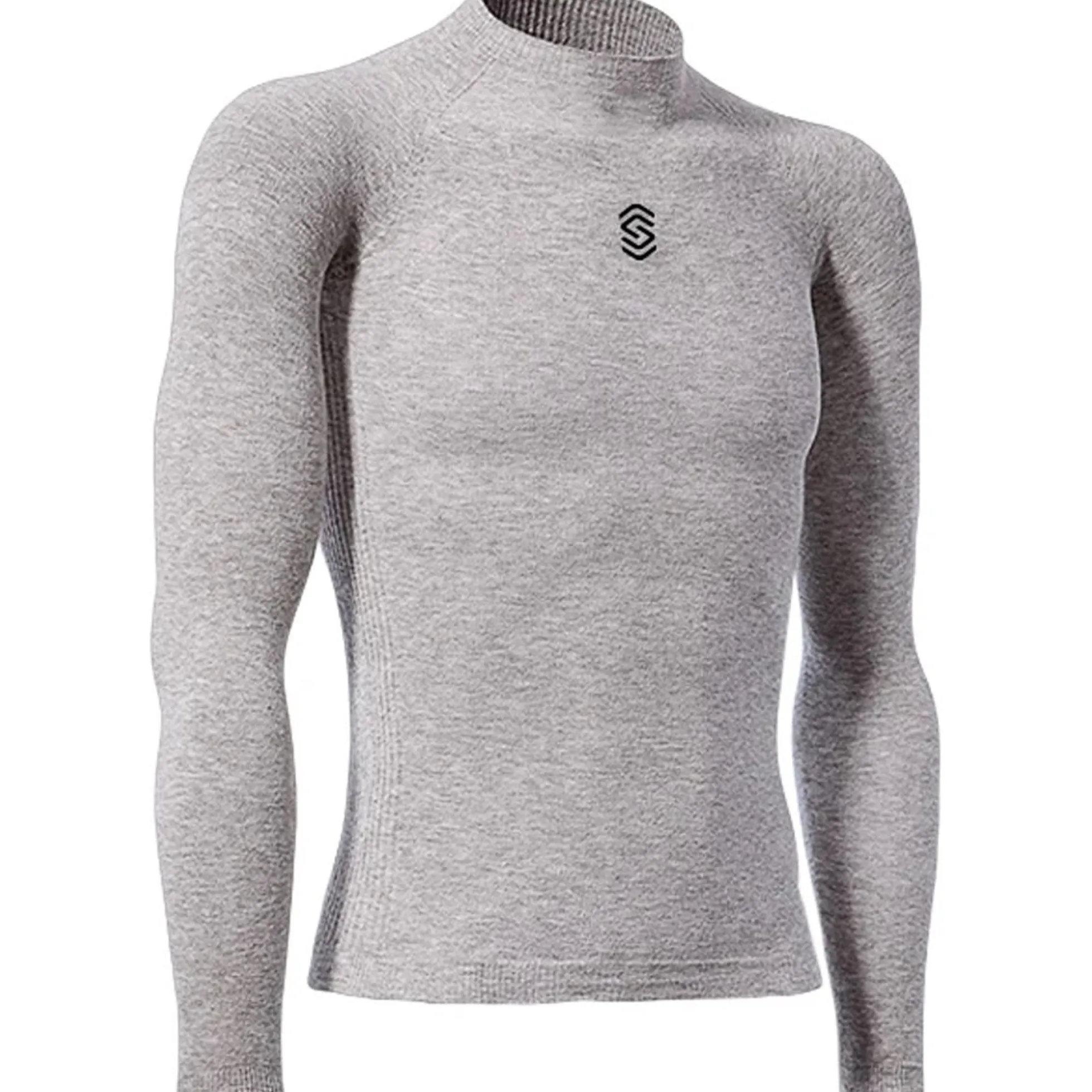Maglia intima manica lunga Silverskin Stay Warm - Grigio