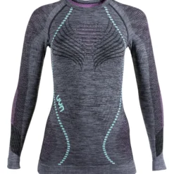 Maglia intima maniche lunghe donna UYN Ambityon - Grigio azzurro
