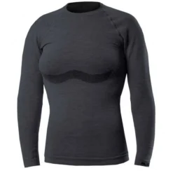 Maglia Intima maniche lunghe donna Biotex Calore Merino - Grigio