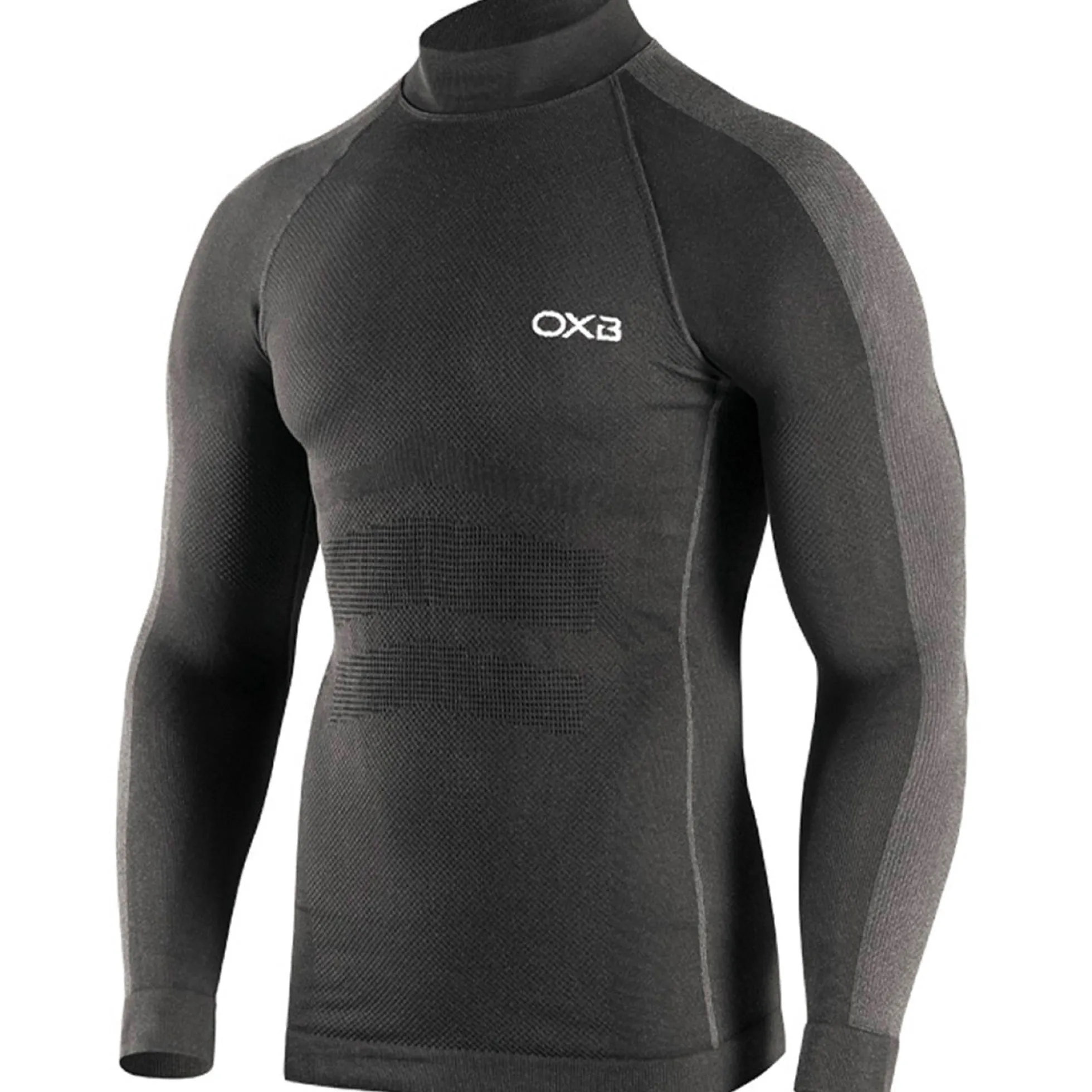 Maglia intima maniche lunghe Oxyburn Drop - Nero