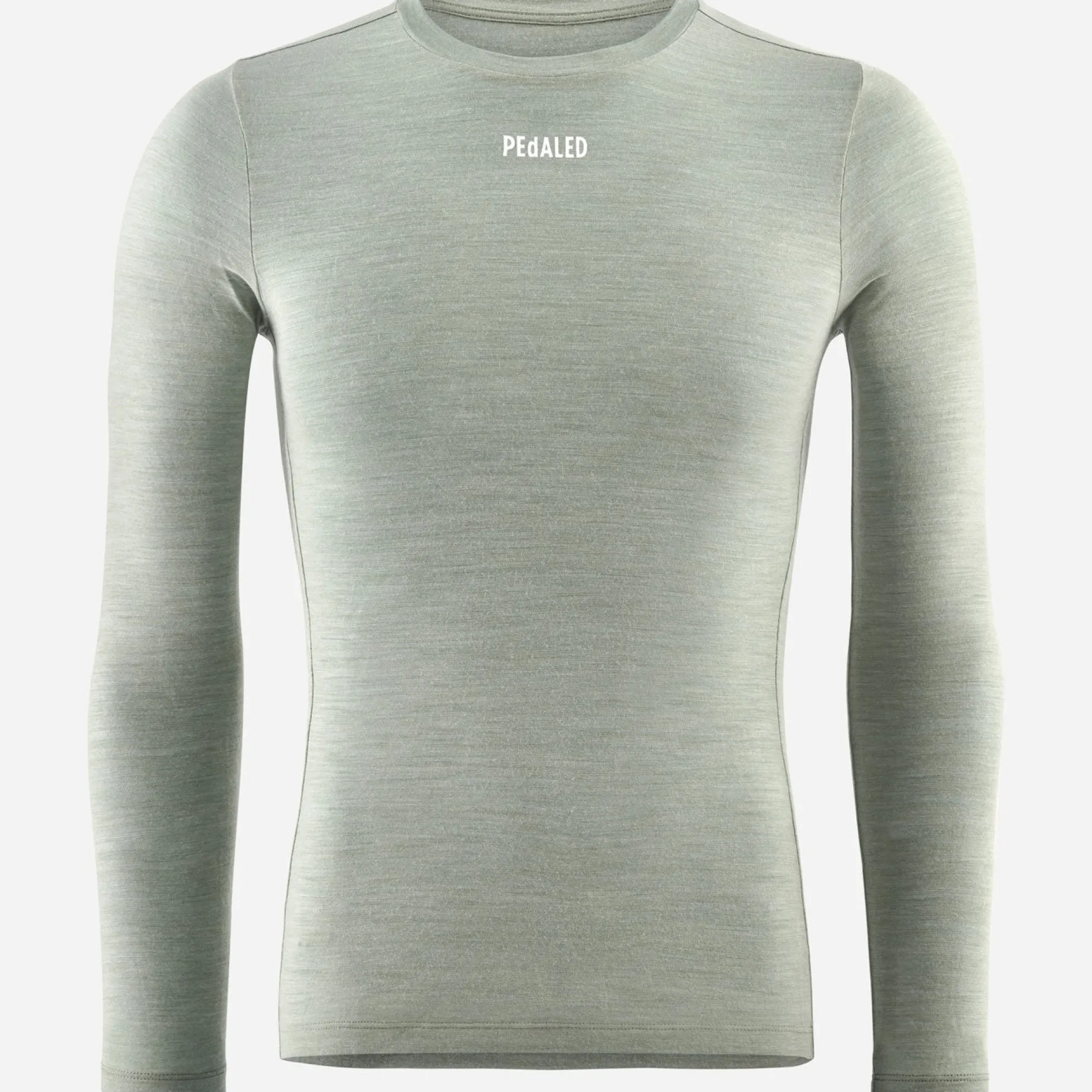 Maglia intima maniche lunghe Pedaled Element Merino - Verde