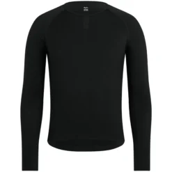 Maglia intima maniche lunghe Rapha Merino - Nero
