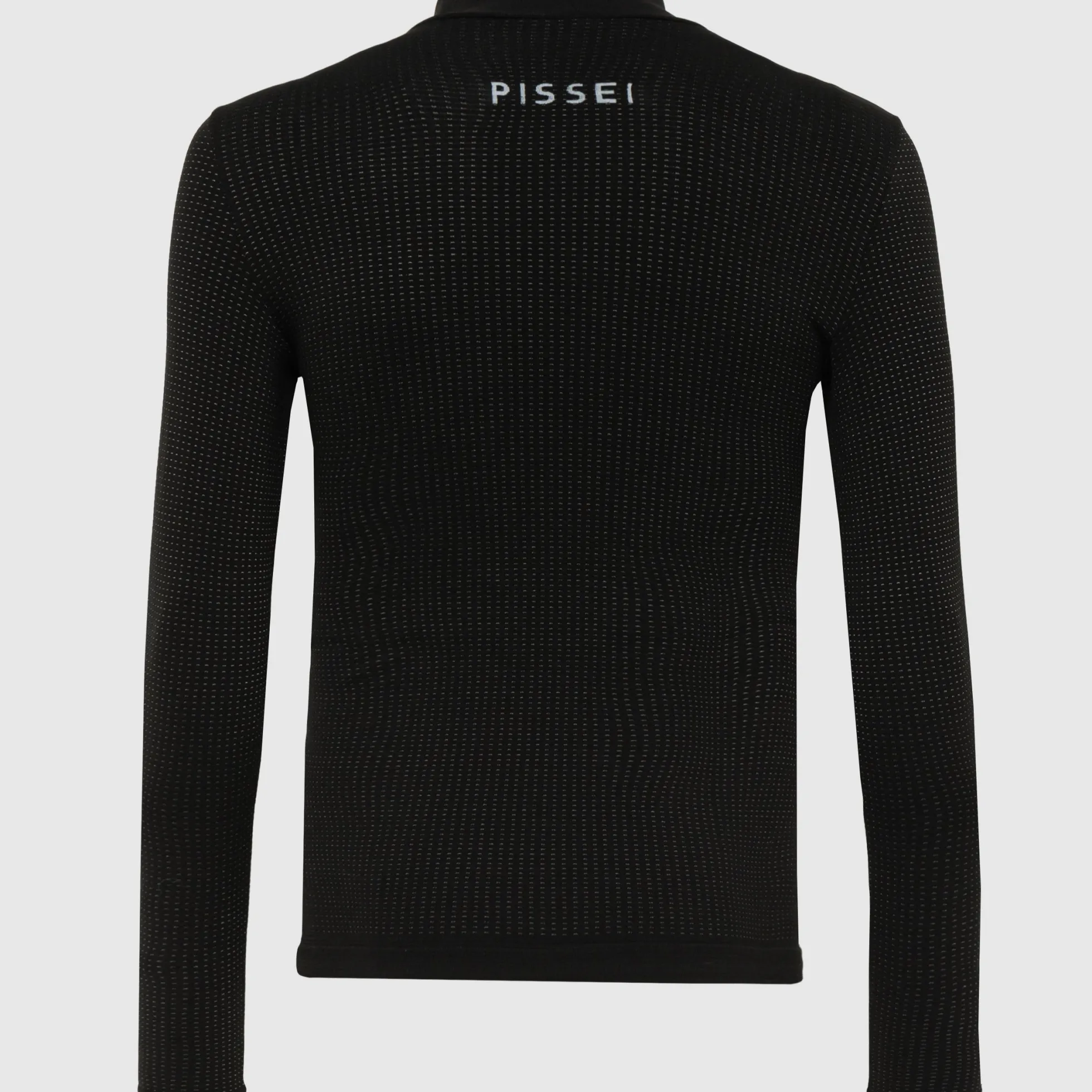 Maglia intima maniche lunghe Pissei Argentum - Nero