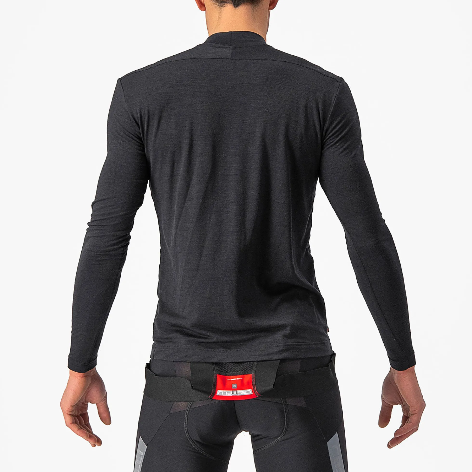 Maglia intima maniche lunghe Castelli Bandito Wool - Nero