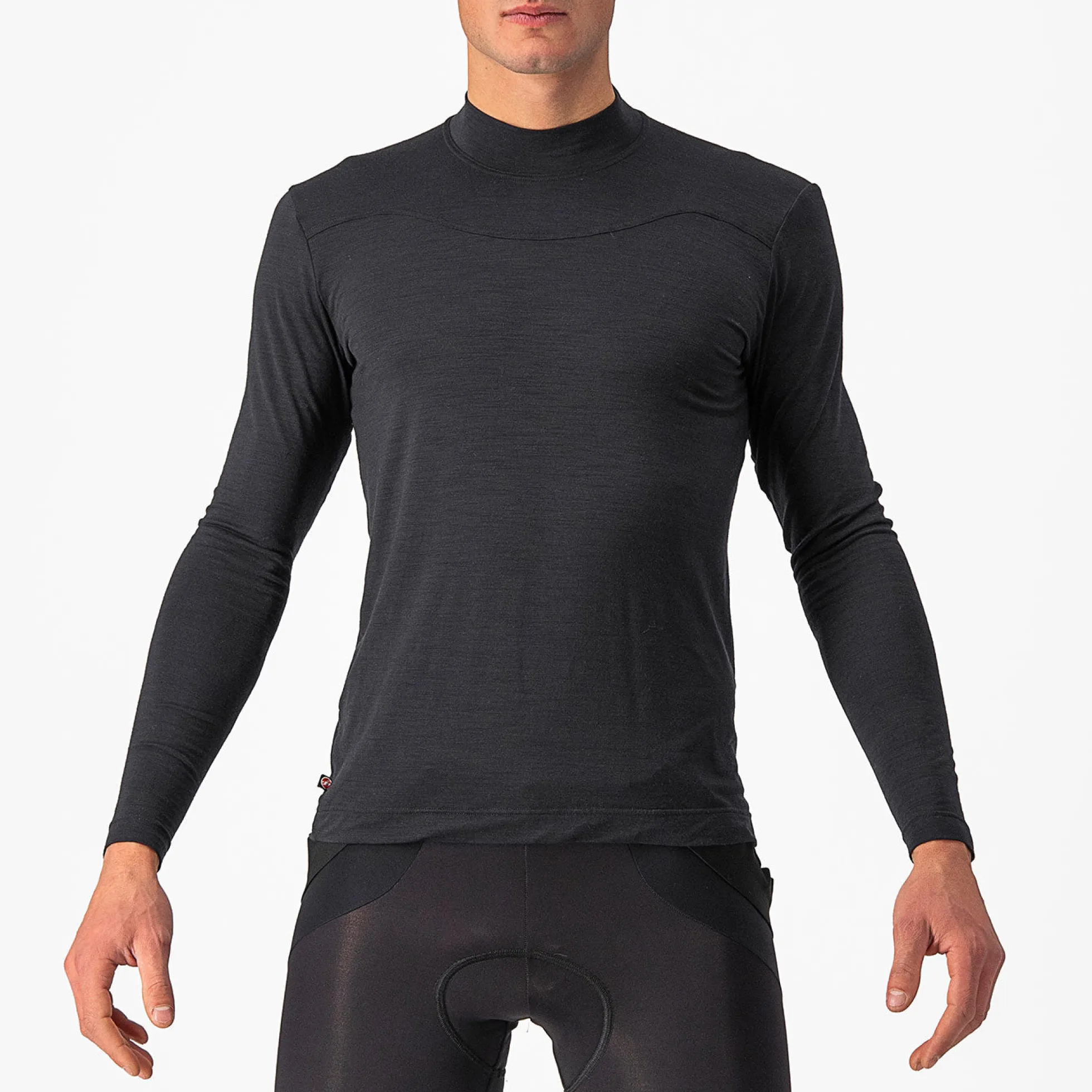 Maglia intima maniche lunghe Castelli Bandito Wool - Nero