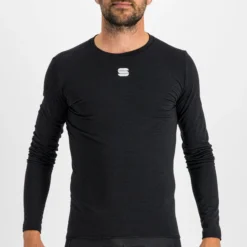Maglia intima maniche lunghe Sportful Merino Tee - Nero