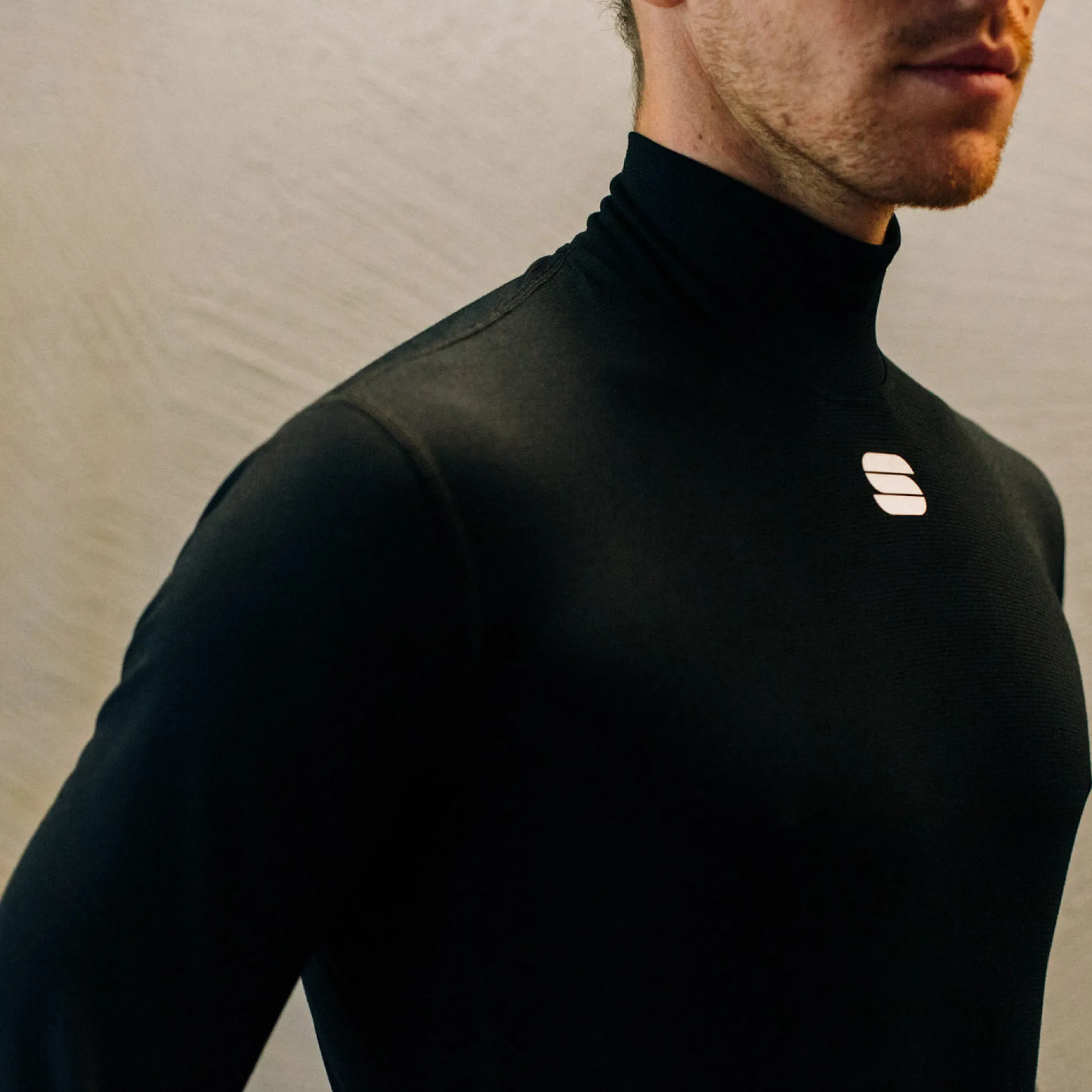 Maglia intima maniche lunghe Sportful Sottozero - Nero