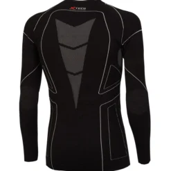 Maglia intima maniche lunghe Xtech antivento XT257 - Nero