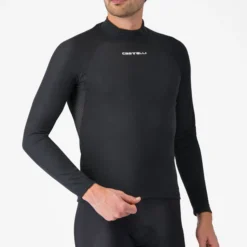 Maglia intima maniche lunghe Castelli Flanders 2 - Nero