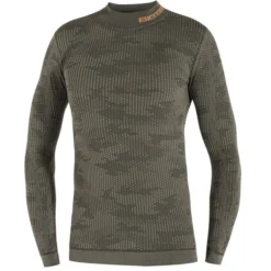 Maglia intima maniche lunghe Biotex Lupetto 3D Camo - Verde