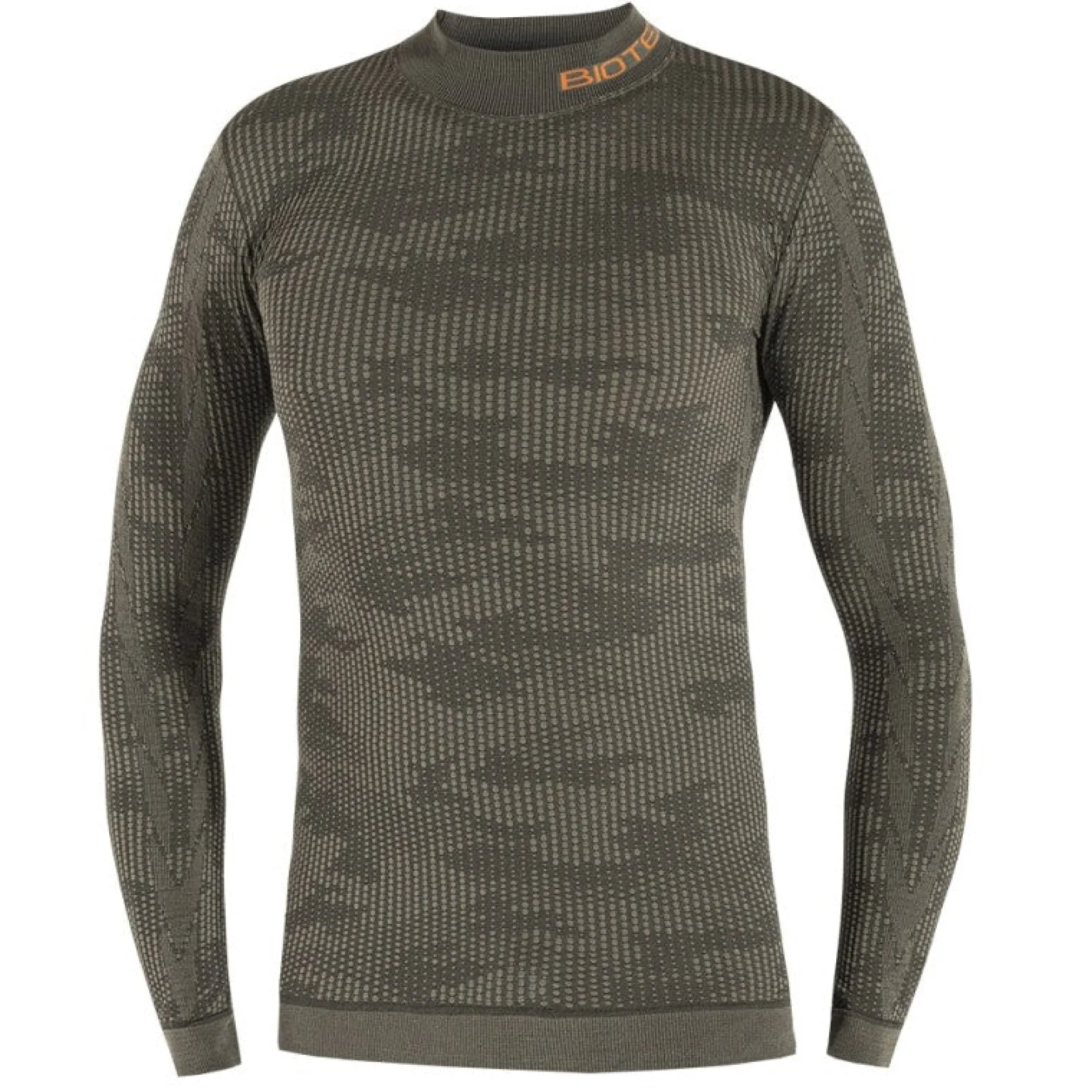 Maglia intima maniche lunghe Biotex Lupetto 3D Camo - Verde