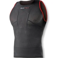 Maglia intima senza maniche Biotex Sun - Nero