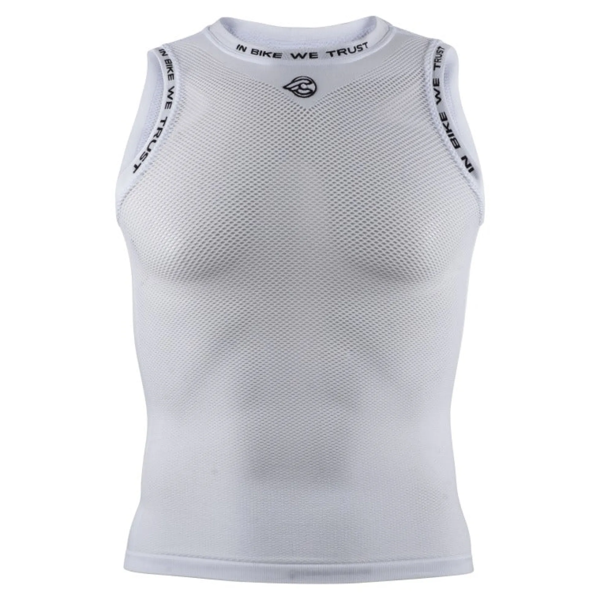 Maglia intima senza maniche Cinelli Tempo - Bianco nero