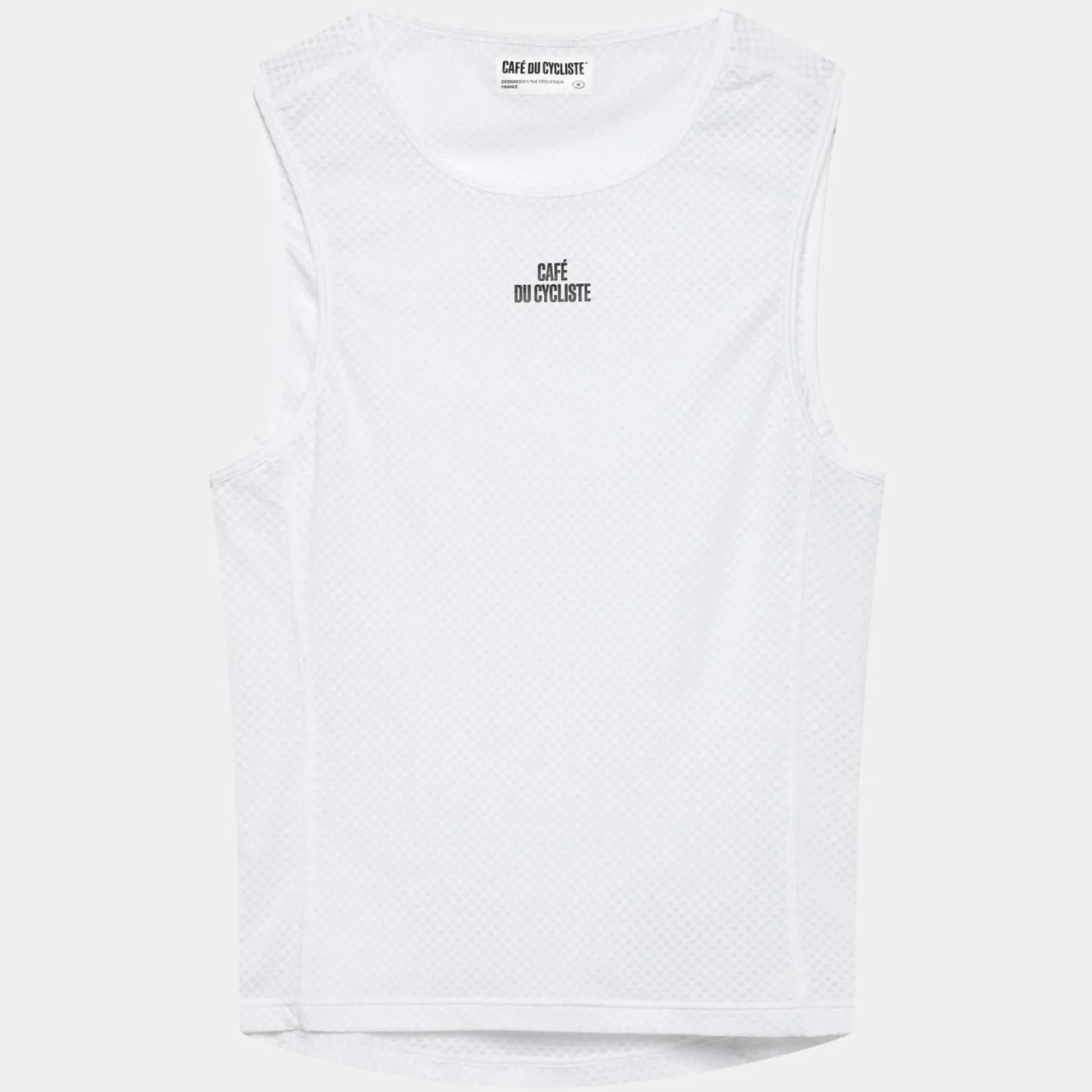 Maglia intima senza maniche Cafe du Cycliste Liliane - Bianco