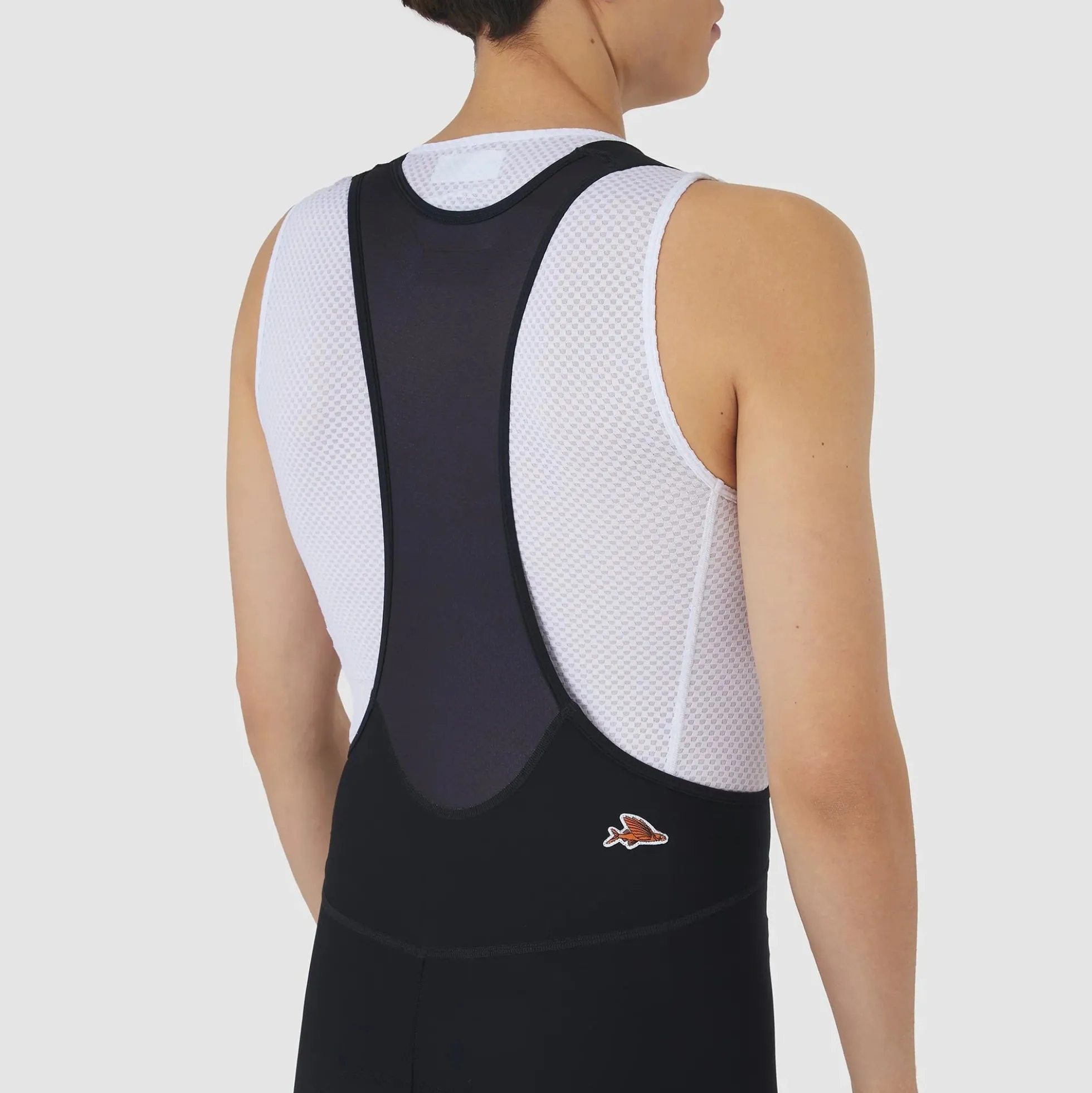 Maglia intima senza maniche Cafe du Cycliste Liliane - Bianco