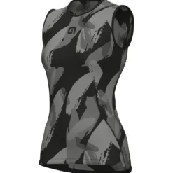 Maglia intima senza maniche donna Ale Brush - Nero