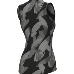 Maglia intima senza maniche donna Ale Brush - Nero