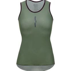 Maglia intima senza maniche donna Santini Lieve - Verde