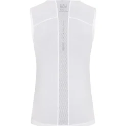 Maglia intima senza maniche donna Gobik Cell Skin Hakuba - Bianco