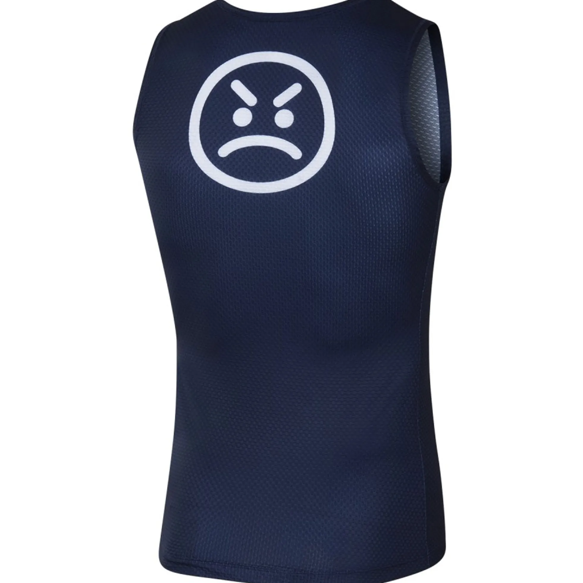Maglia intima senza maniche MBwear Smile - Blu
