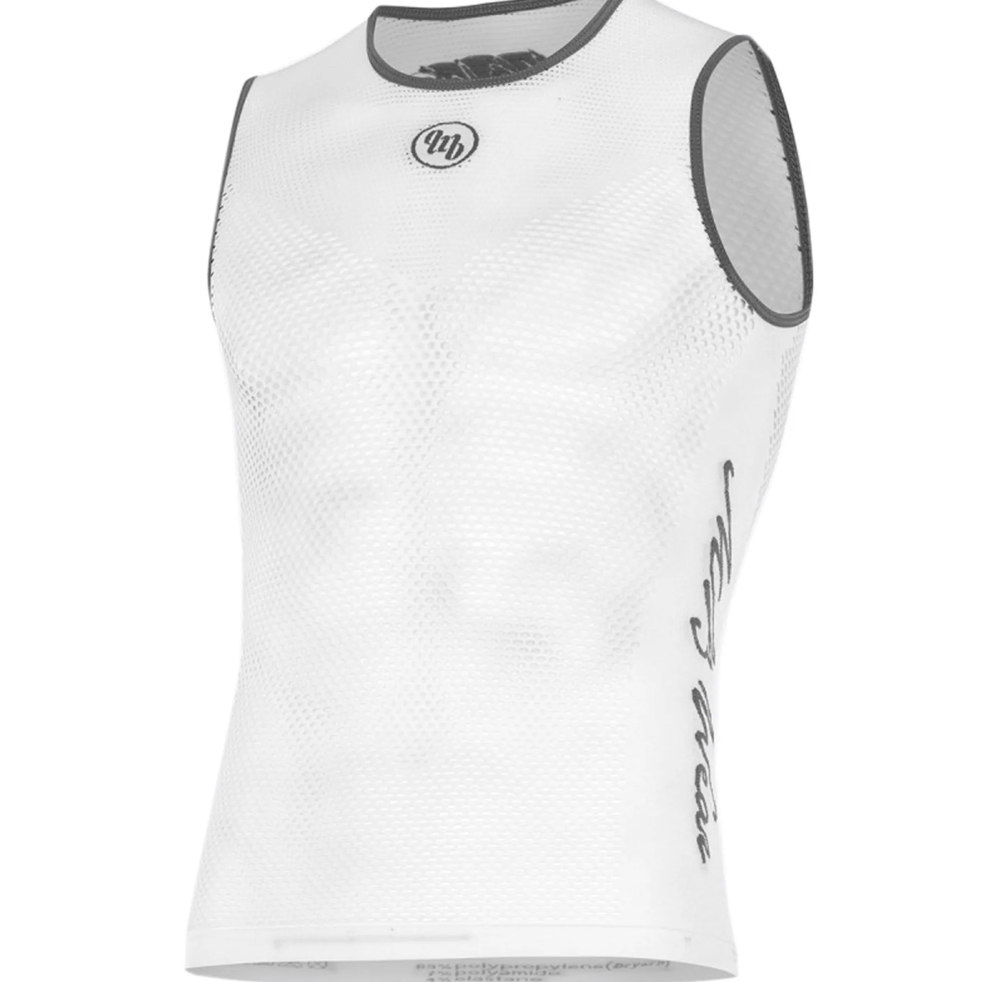 Maglia intima senza maniche MBwear Freedom Summer - Bianco