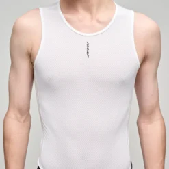 Maglia intima senza maniche Maap Team Mesh - Bianco