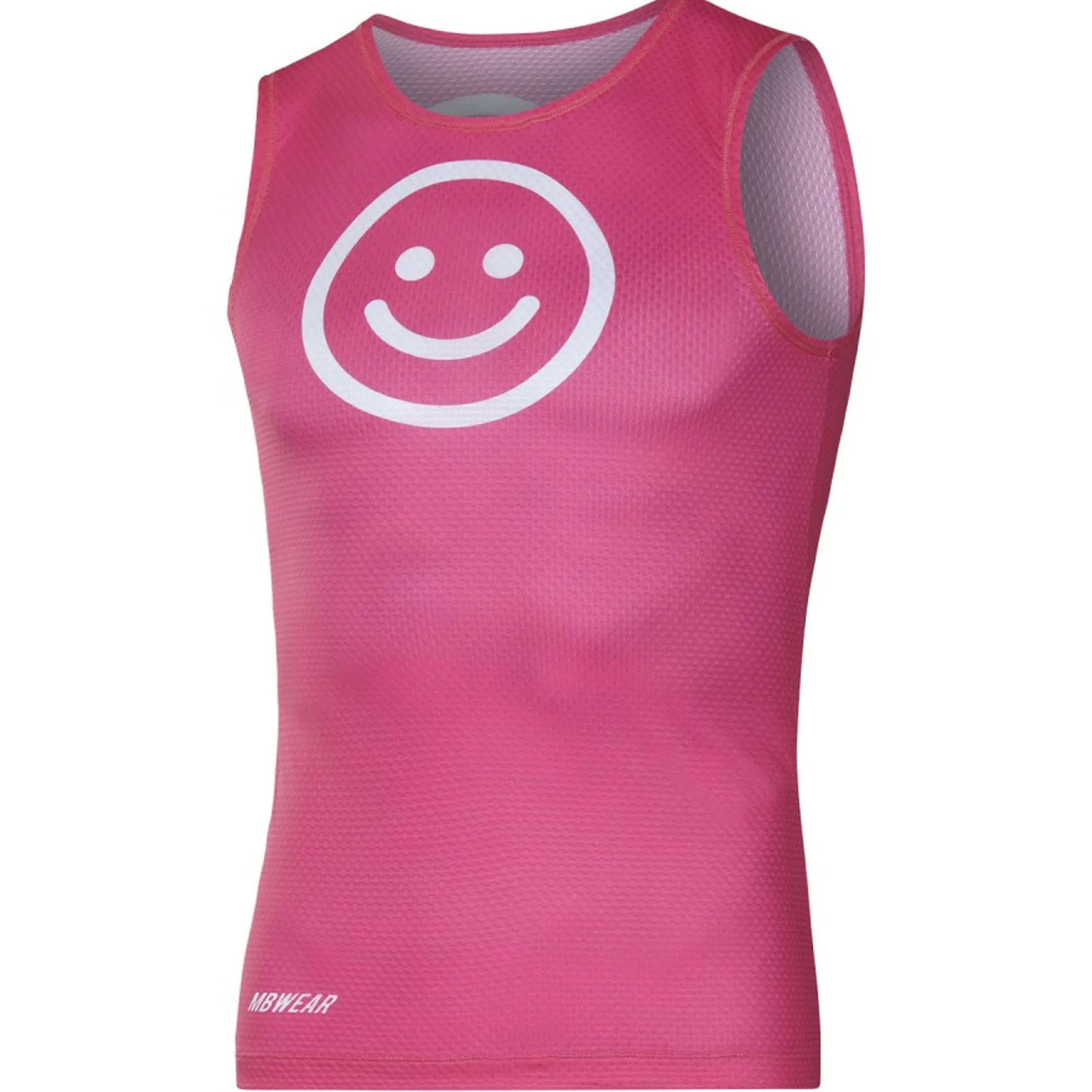 Maglia intima senza maniche MBwear Smile - Fucsia