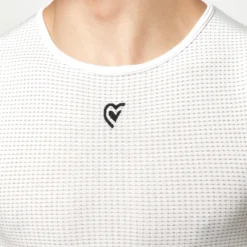 Maglia intima senza maniche Pissei Argentum - Bianco