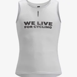 Maglia intima senza maniche Pinarello - Bianco