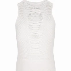 Maglia intima senza maniche Q36.5 Zero Mesh - Bianco