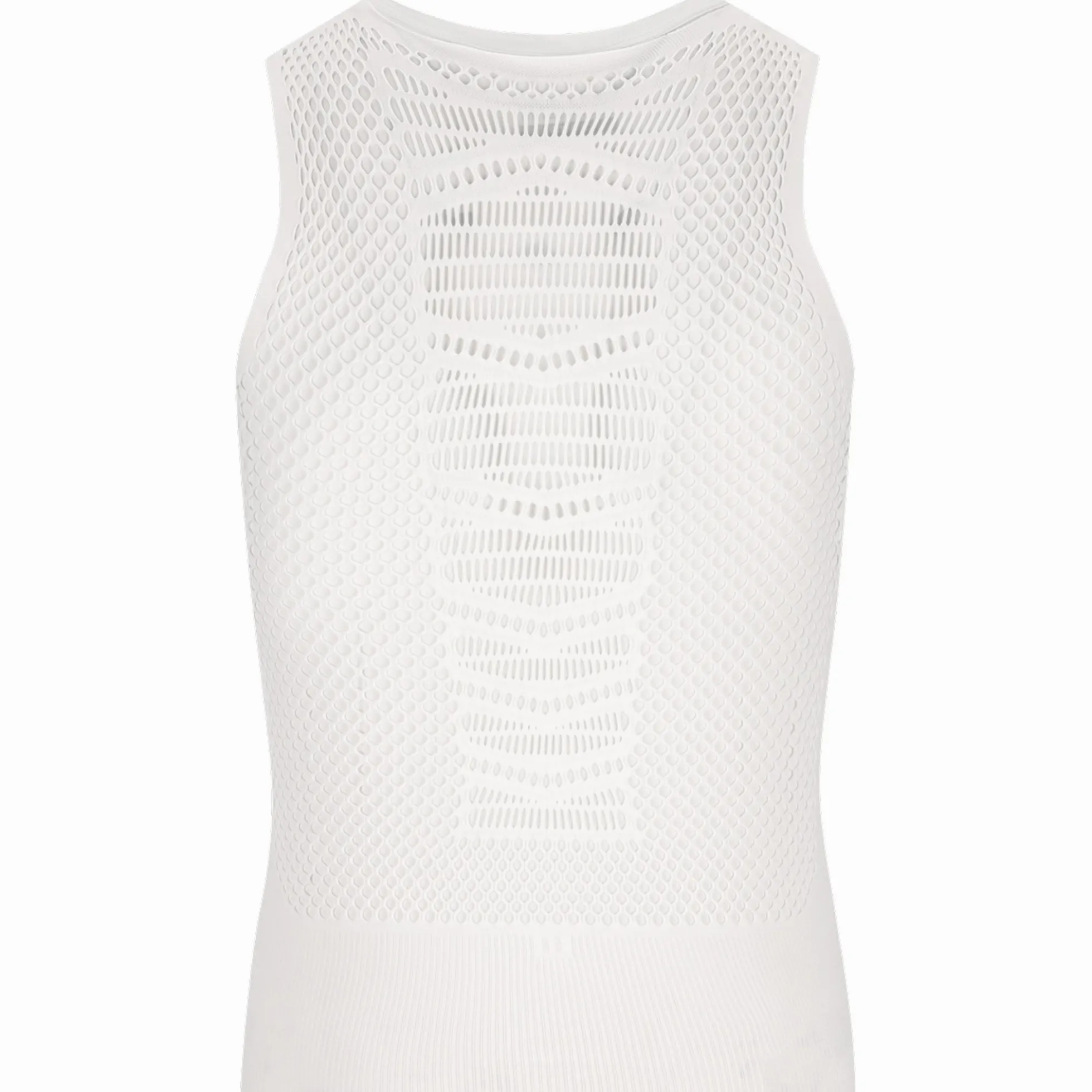 Maglia intima senza maniche Q36.5 Zero Mesh - Bianco
