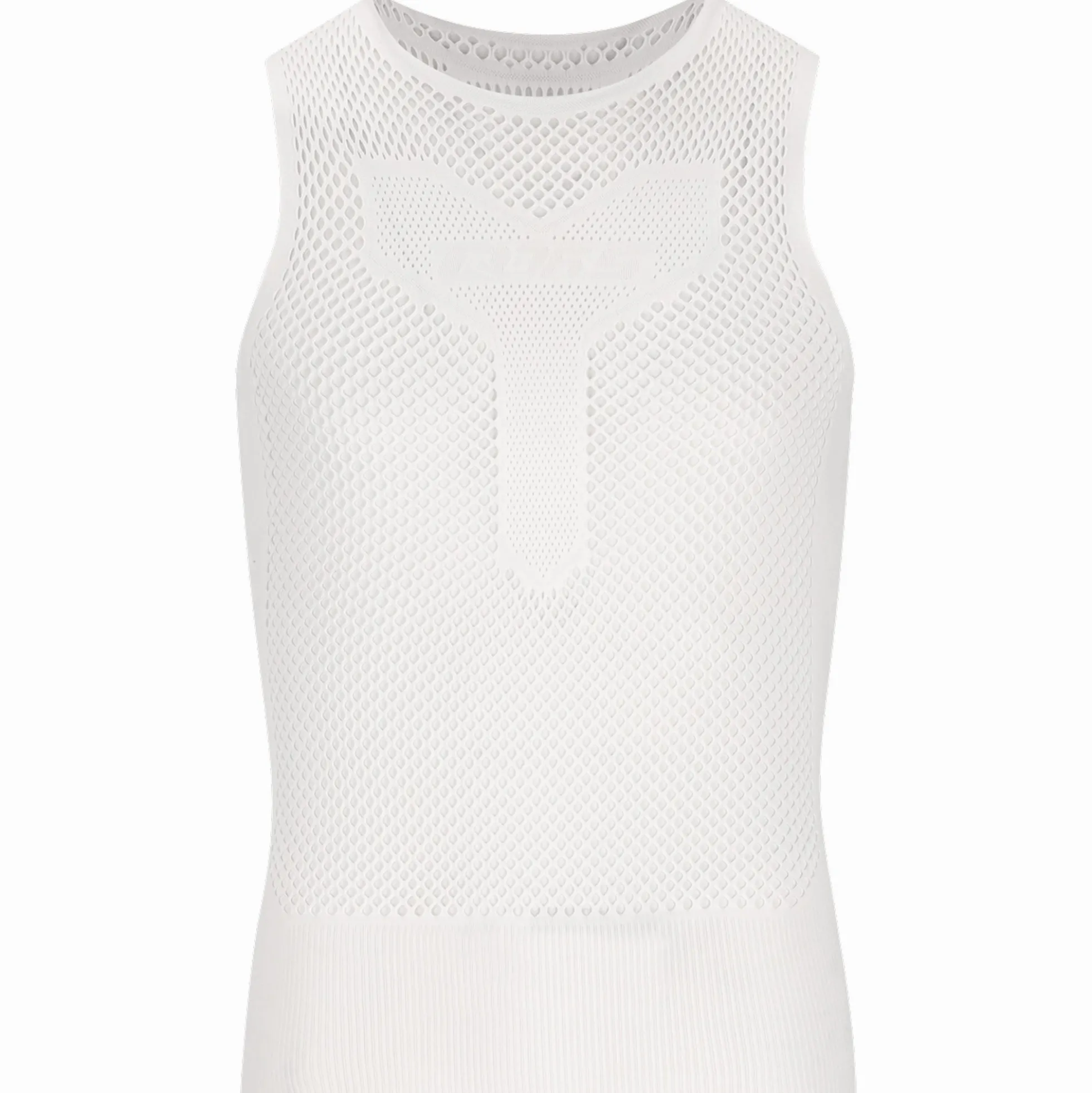 Maglia intima senza maniche Q36.5 Zero Mesh - Bianco