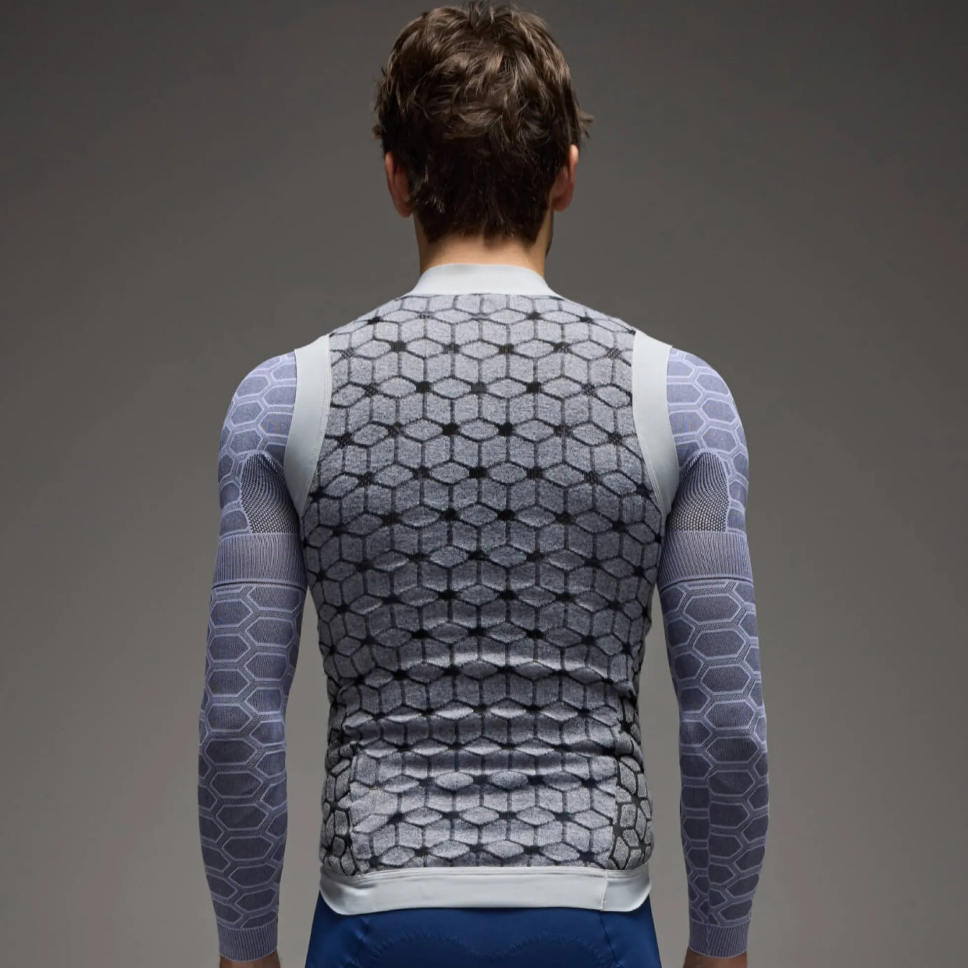 Maglia intima senza maniche Q36.5 Bullet Proof - Grigio