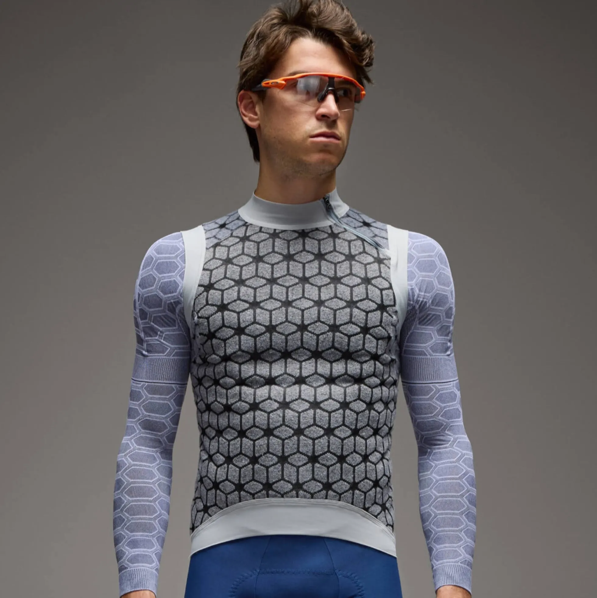 Maglia intima senza maniche Q36.5 Bullet Proof - Grigio