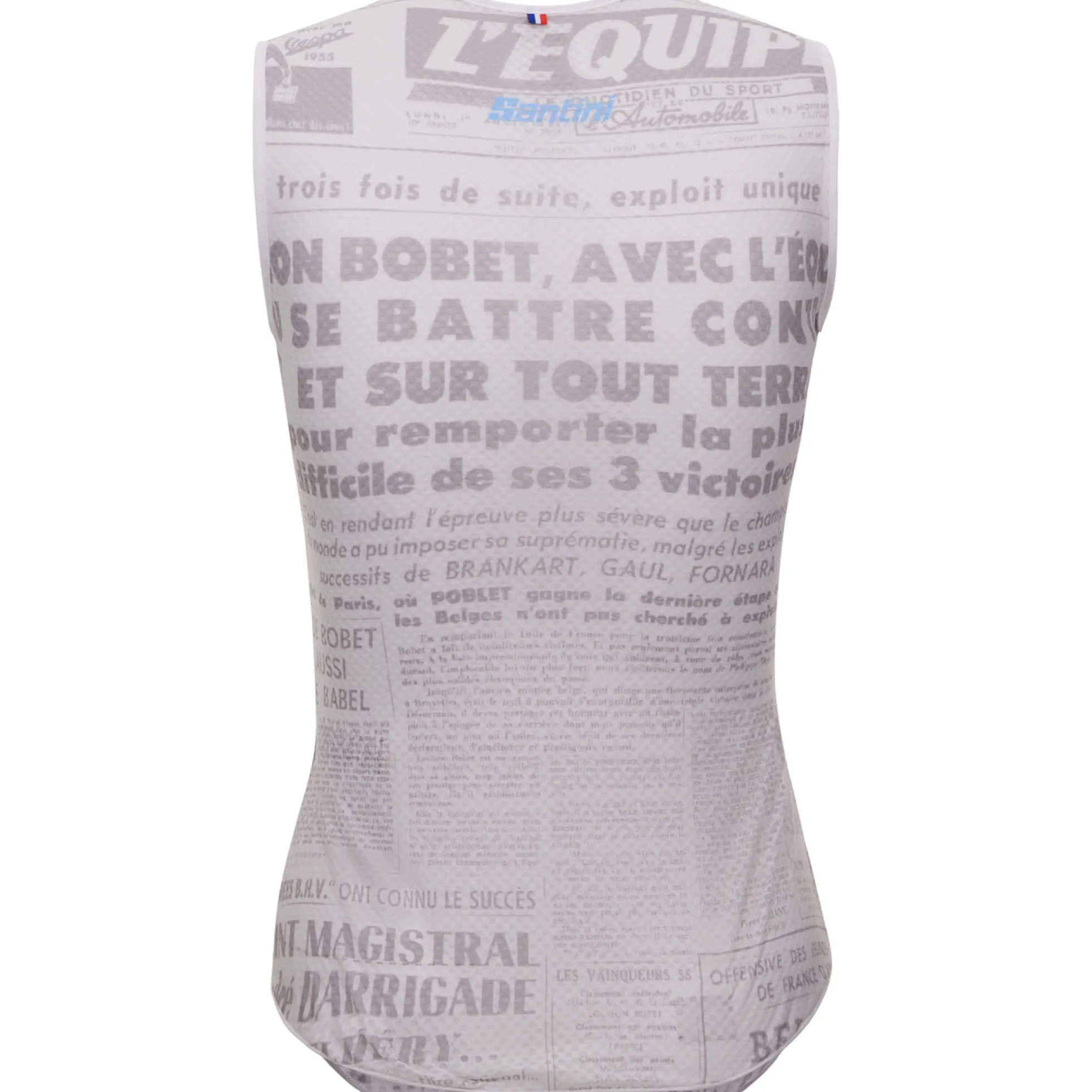 Maglia intima senza maniche Santini Tour de France Maillot Jaune - Mont Ventoux