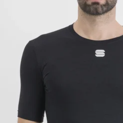 Maglia intima Sportful Merino Layer Tee - Nero