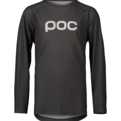 Maglia maniche lunghe bambino Poc Essential MTB - Grigio