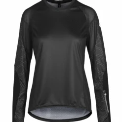 Maglia maniche lunghe donna Assos Trail - Nero