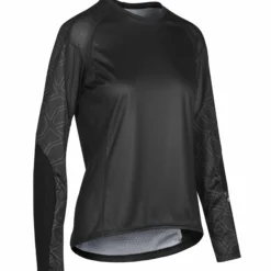 Maglia maniche lunghe donna Assos Trail - Nero