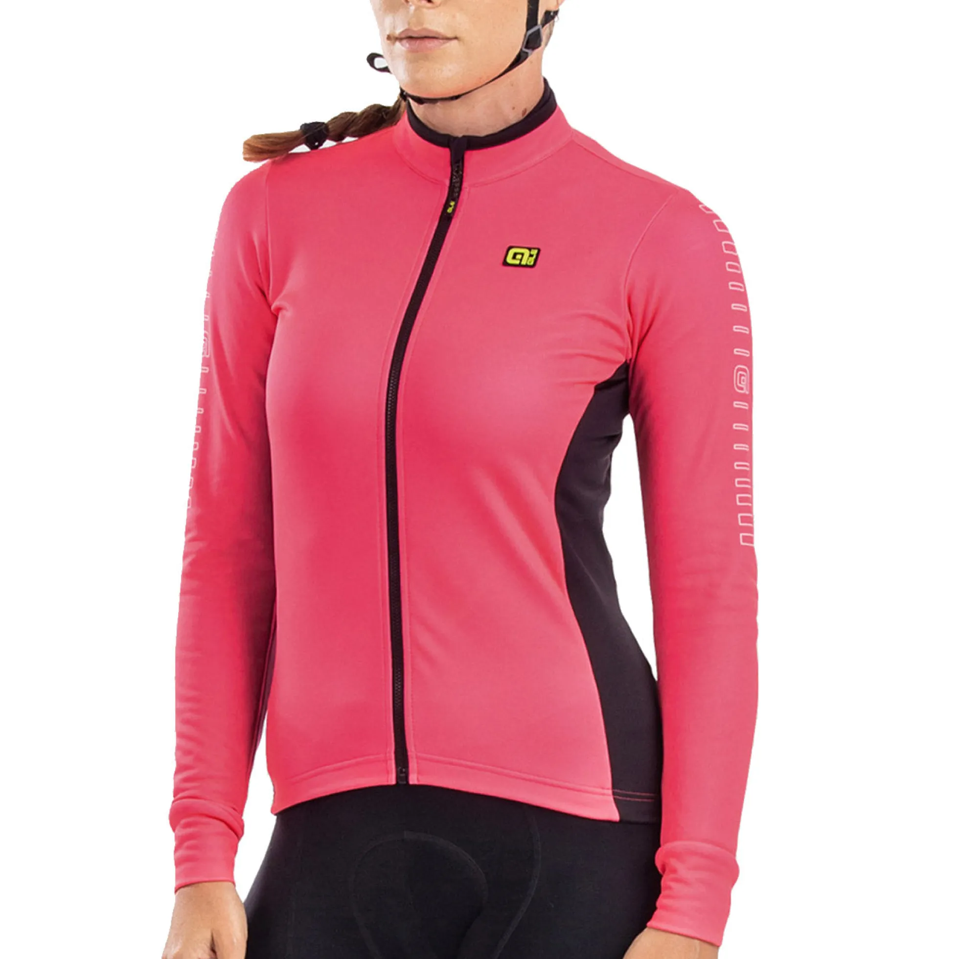 Maglia maniche lunghe donna Ale Solid Fondo - Rosa