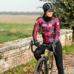 Maglia maniche lunghe Donna Ale PRR Amazzonia - Rosa