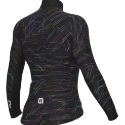 Maglia maniche lunghe donna Ale PR-E Byte - Nero