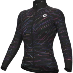 Maglia maniche lunghe donna Ale PR-E Byte - Nero