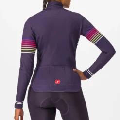 Maglia maniche lunghe donna Castelli Ottanta - Viola