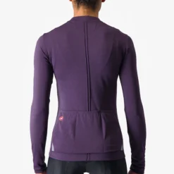 Maglia maniche lunghe donna Castelli Anima 4 - Viola scuro