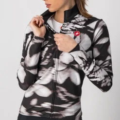 Maglia maniche lunghe donna Castelli Unlimited - Nero